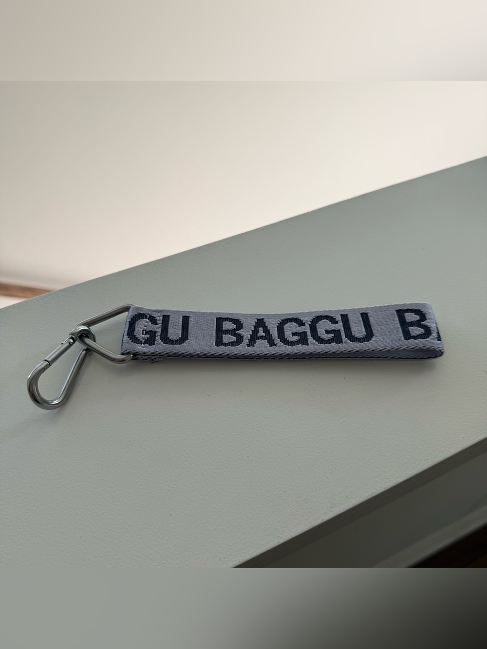 BAGGU Logo Keychain